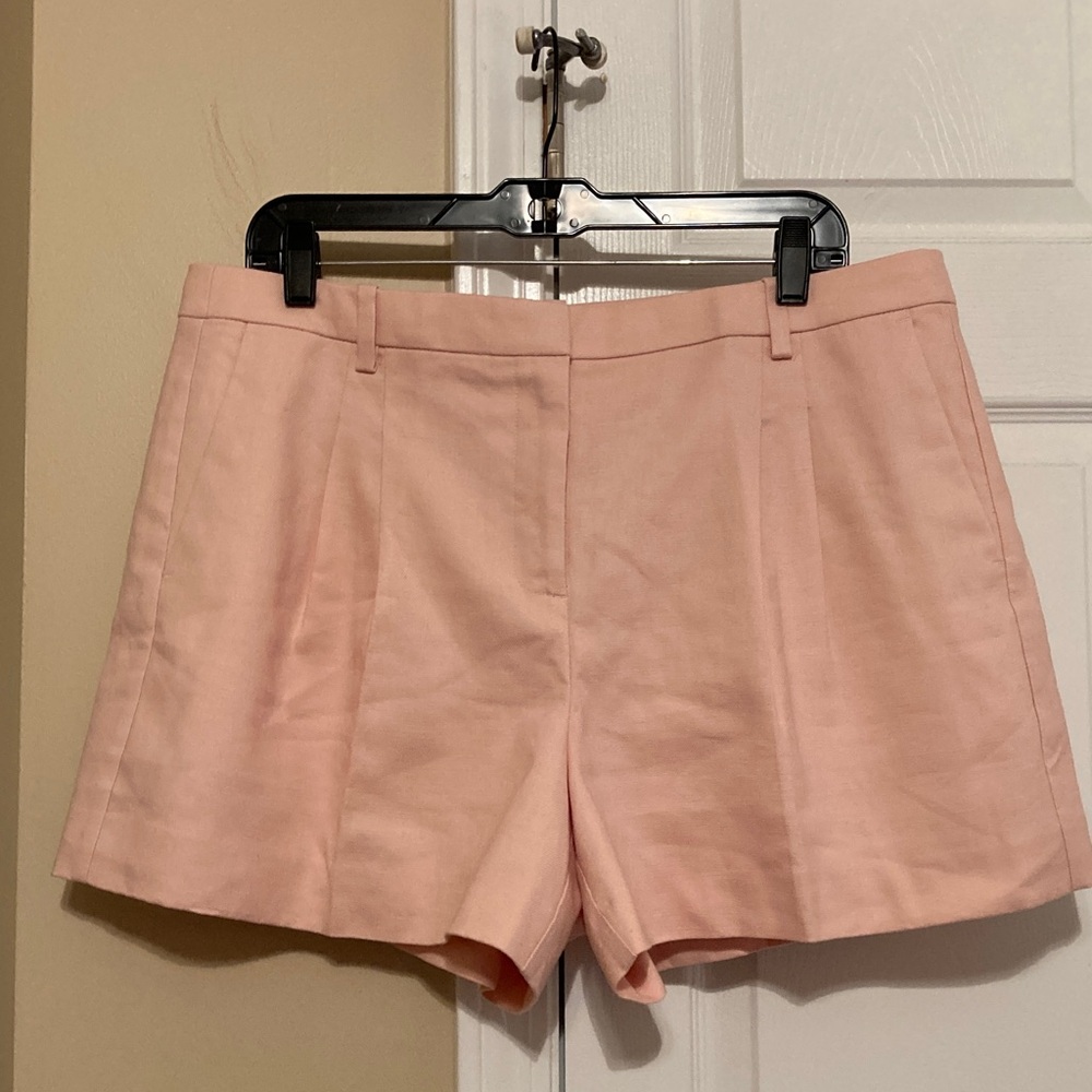 JCrew Lucia shorts in stretch linen blend